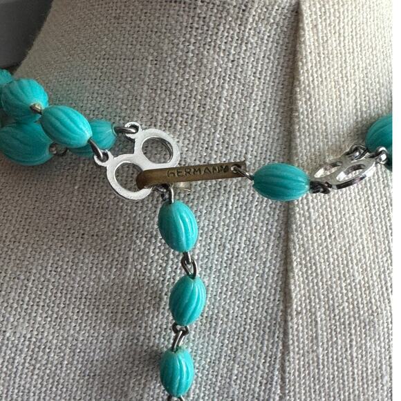 Lot Of 4 VTG Antique Germany Japan Hong Kong Beaded Statement Necklaces - Picture 9 of 10